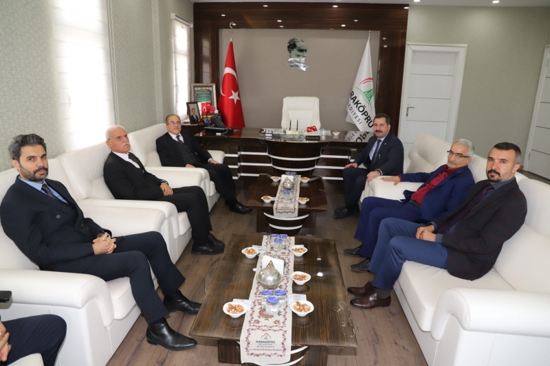 BAKAN YARDIMCISI ALPAY’DAN BAŞKAN BAYDİLLİ’YE ZİYARET