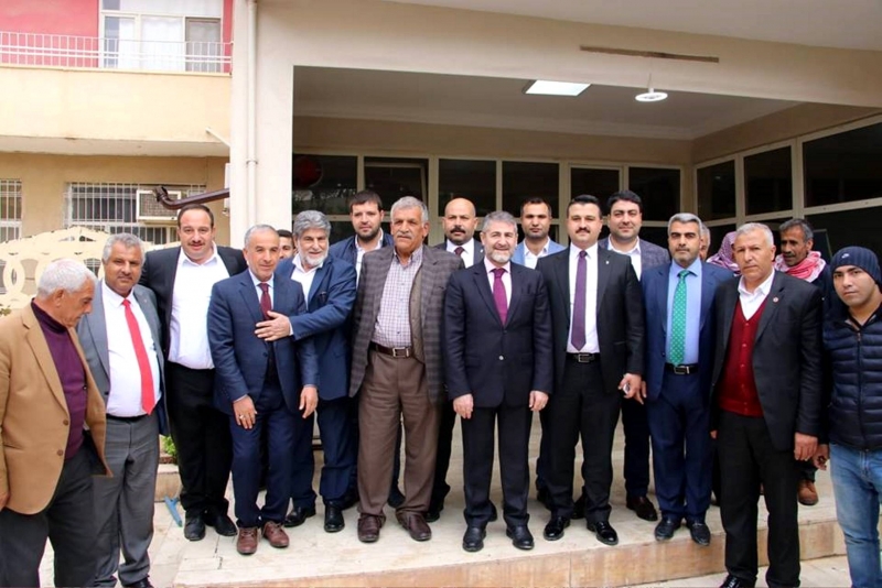 Bakan Yardımcısı Nebati ve AK kadrolar Ve Ak adaylar için destek arayışında