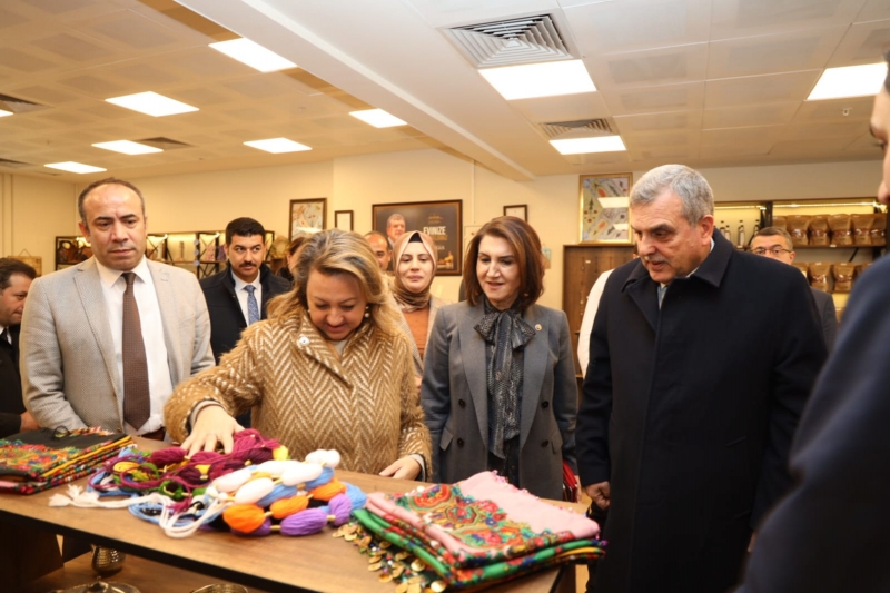 BAKAN YARDIMCISI YAVUZ, BÜYÜKŞEHİR’İN ÇALIŞMALARINA HAYRAN KALDI