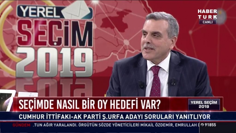 Başkan Adayı Beyazgül Habertürk'e Konuk ldu