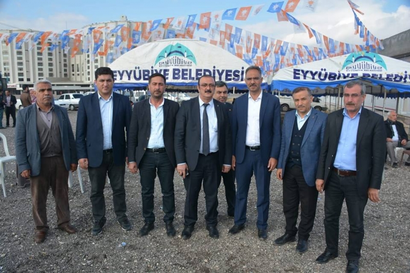 Başkan Adayı Kuş Akçakale Kırsalında