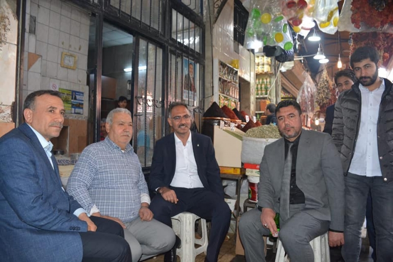 Başkan Adayı Kuş Eski Urfa'yı Gezdi