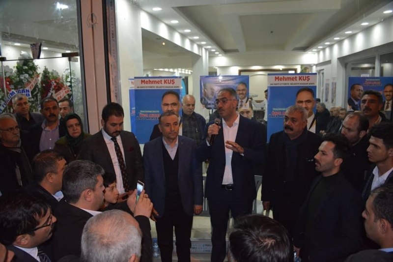 Başkan Adayı Kuş Eyyübiye'de Rakip Tanımıyor