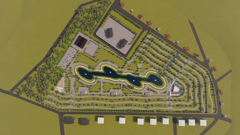 BAŞKAN ALBAYRAK’IN GİRİŞİMİYLE HALFETİ’YE MİLLET BAHÇESİ YAPILIYOR.