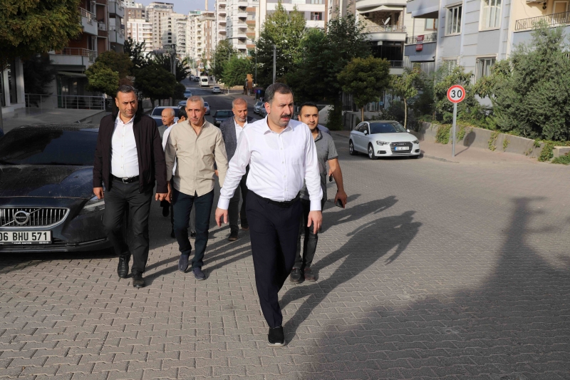 BAŞKAN BAYDİLLİ AKPİYAR MAHALLESİNİ İNCELEDİ