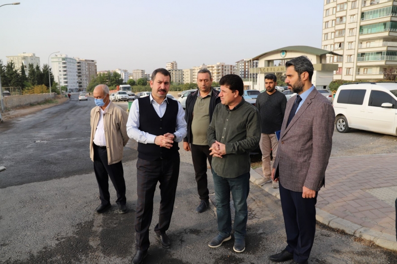 BAŞKAN BAYDİLLİ ATAKENT MAHALLESİNİ İNCELEDİ