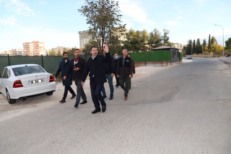 BAŞKAN BAYDİLLİ ATAKENT VE ÇAMLIYAYLA MAHALLELERİNİ İNCELEDİ