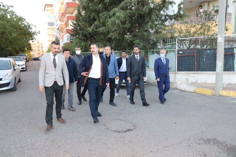 ​BAŞKAN BAYDİLLİ BUGÜNKÜ MESAİSİNE ESENTEPE’DE BAŞLADI