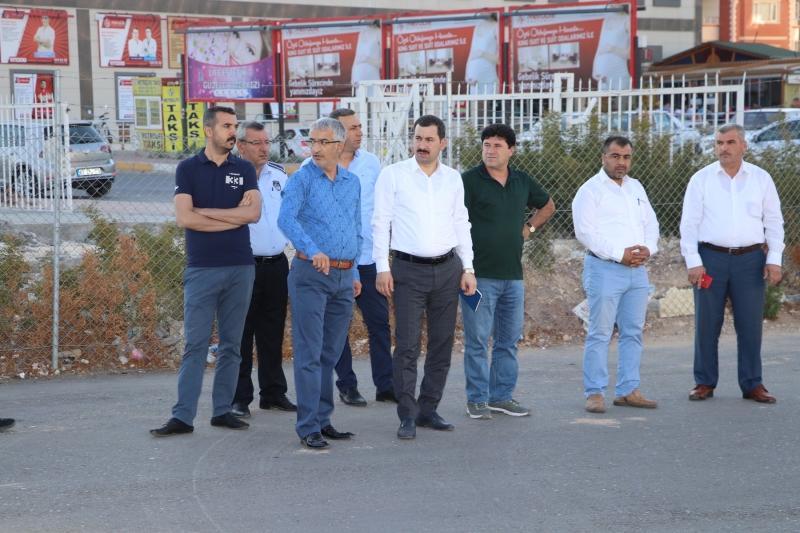 Başkan Baydilli Çankaya Mahallesini inceledi