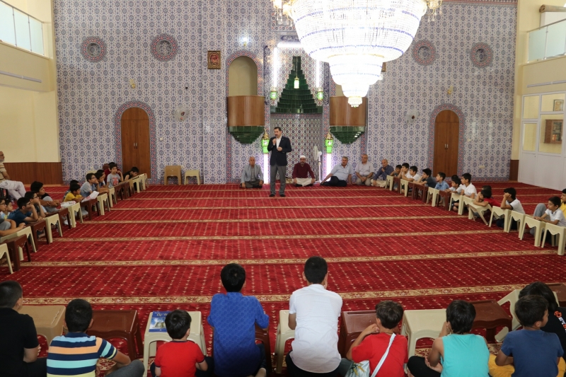 Başkan Baydilli den Kuran Kursuna Ziyaret