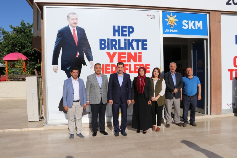 Başkan Baydilli'den İl Skm'Ye Hayırlı Olsun Ziyareti