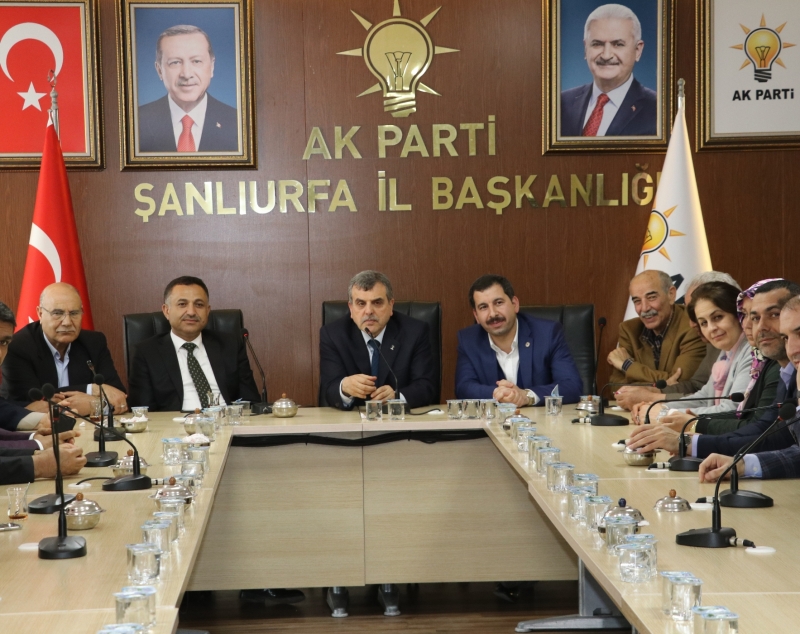 Başkan Baydilli'den  İl Yönetimine Hayırlı Olsun Ziyareti