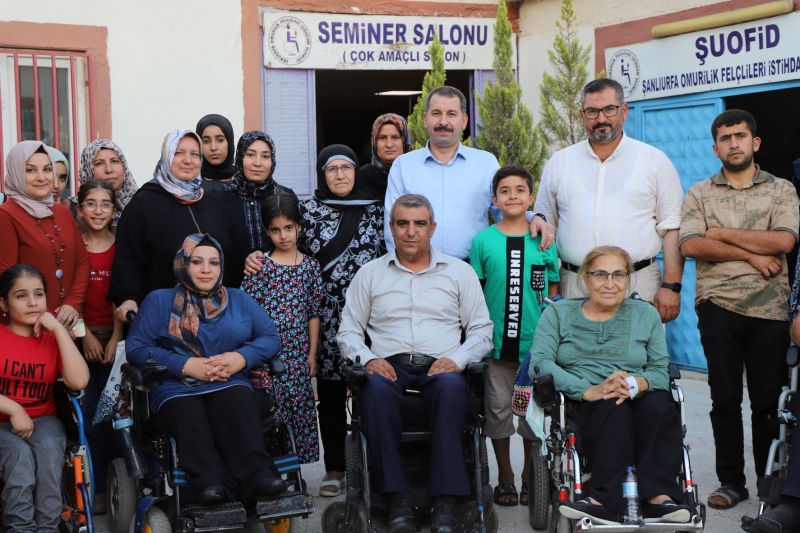 BAŞKAN BAYDİLLİ ENGELLİ VATANDAŞLARLA BULUŞTU