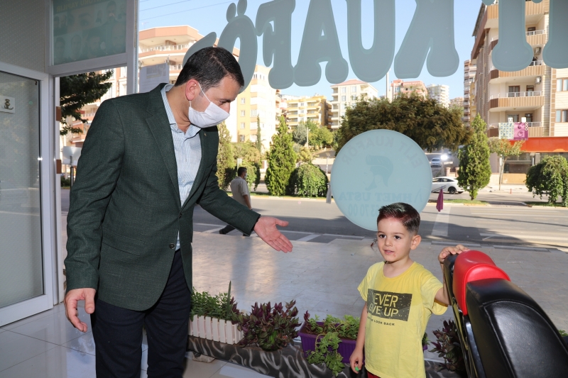 BAŞKAN BAYDİLLİ ESNAF VE VATANDAŞLA BULUŞTU