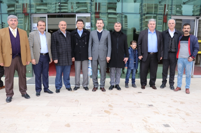 Başkan Baydilli Fuarı Ziyaret Etti