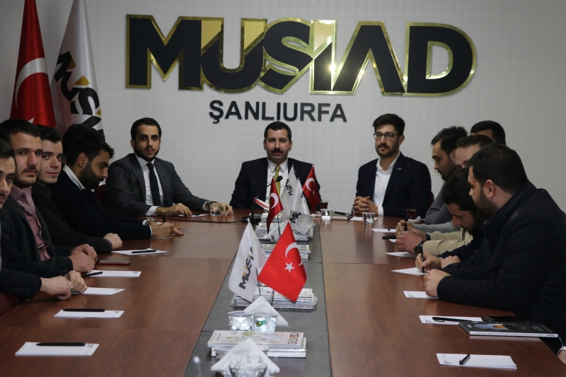 Başkan Baydilli Genç İş Adamlarına Tecrübelerini Aktardı