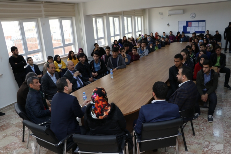 Başkan Baydilli Lise Öğrencileriyle Buluştu