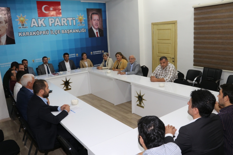 BAŞKAN BAYDİLLİ MAHALLE BAŞKANLARIYLA BULUŞTU