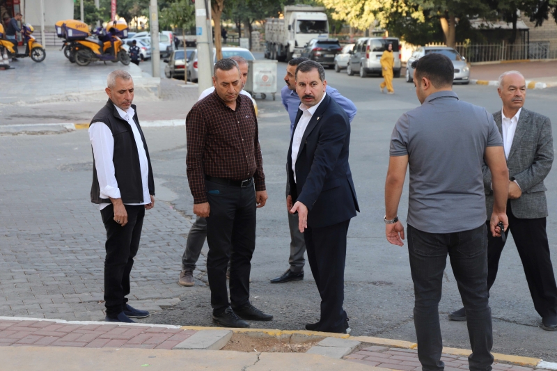 BAŞKAN BAYDİLLİ MESAİYE SAHADA BAŞLADI