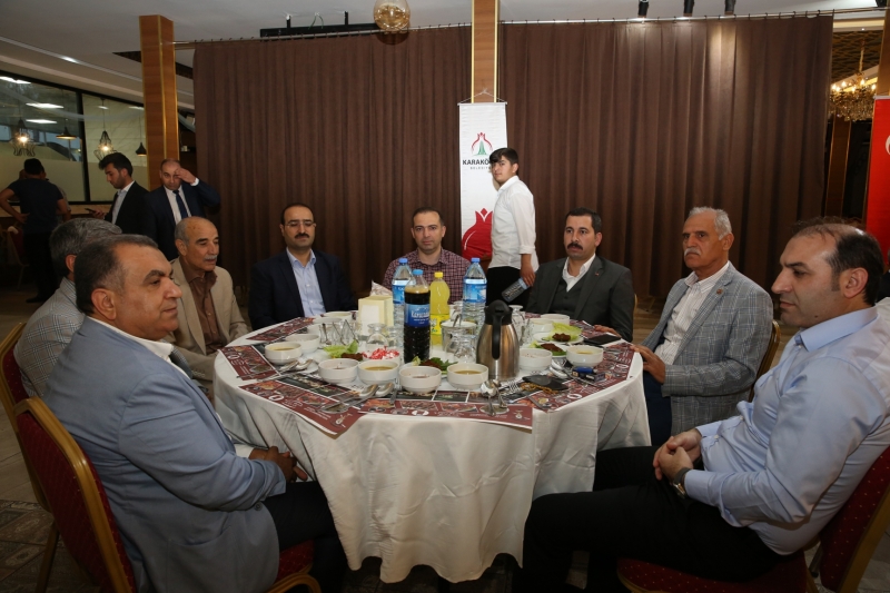 Başkan Baydilli Muhtarlarla İftarda Buluştu