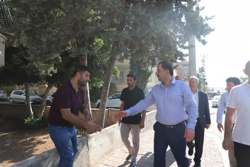 BAŞKAN BAYDİLLİ SAHA GEZİLERİNİ SÜRDÜRÜYOR