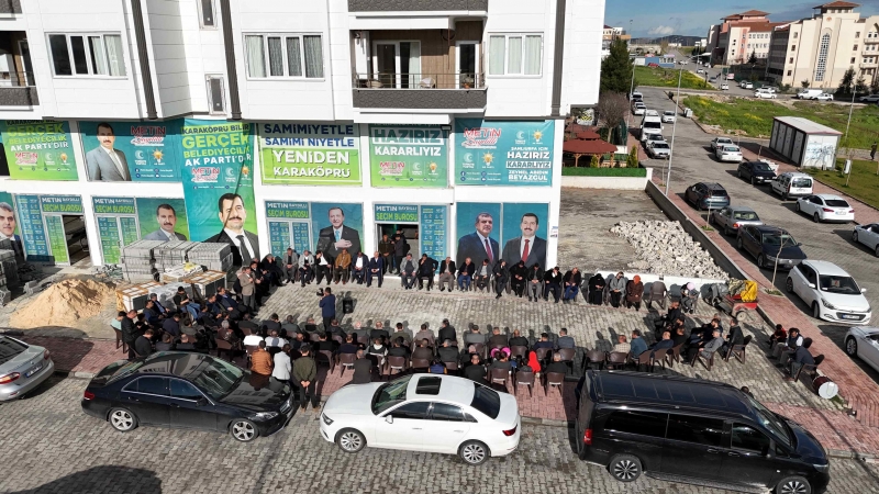 BAŞKAN BAYDİLLİ SEYRANTEPE SEÇİM OFİSİNDE VATANDAŞLARLA BULUŞTU
