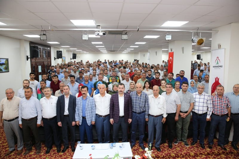 Başkan Baydilli Tek Amacı Karaköprü ye Hizmet Olan Büyük Bir Aileyiz”