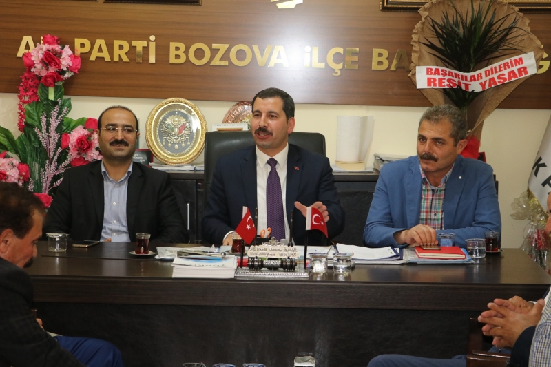 Başkan Baydilli;den Bozova:ya Hayırlı Olsun Ziyareti