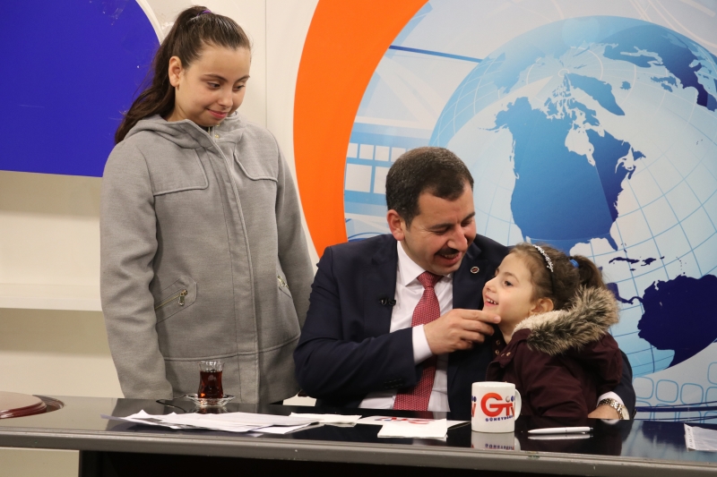 Başkan Baydilli'ye Çocukların'dan Canlı Yayın Sürprizi