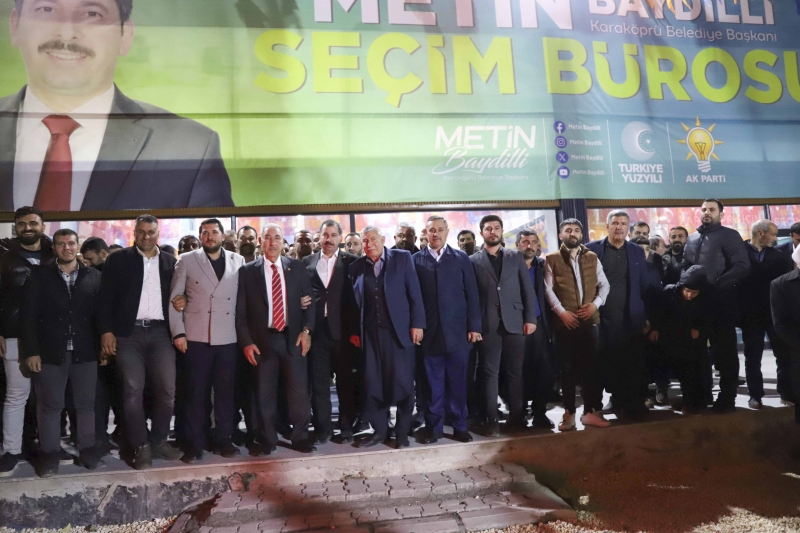 BAŞKAN BAYDİLLİ'YE DESTEK HER GEÇEN GÜN ARTIYOR