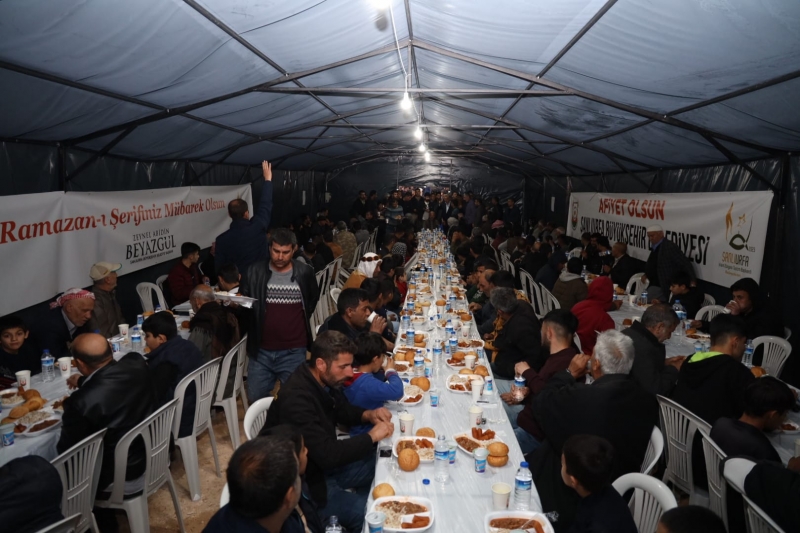 BAŞKAN BEYAZGÜL, ‘’13 İLÇEDE HALİL İBRAHİM BEREKETİYLE SOFRALAR KURDUK’’