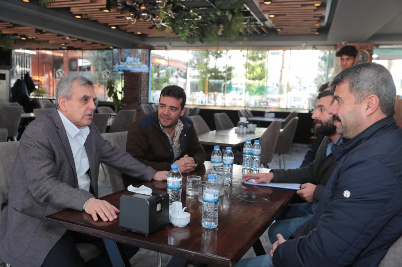 BAŞKAN BEYAZGÜL BALIKAYAĞI KÖPRÜLÜ KAVŞAK ÇALIŞMASINI İNCELEDİ