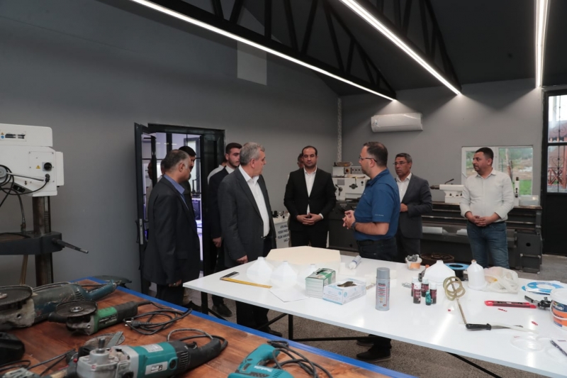 BAŞKAN BEYAZGÜL, “BELEDİYEMİZ İTHAL EDEN DEĞİL ÜRETEN BİR BELEDİYE KONUMUNA GELDİ”