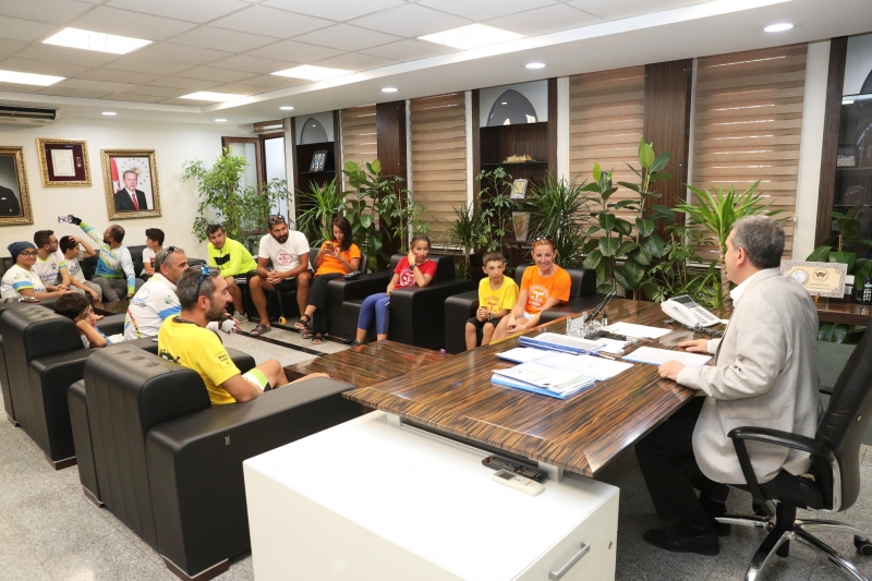 BAŞKAN BEYAZGÜL, BİSİKLET TUTKUNLARINI GÖBEKLİTEPE’YE DAVET ETTİ