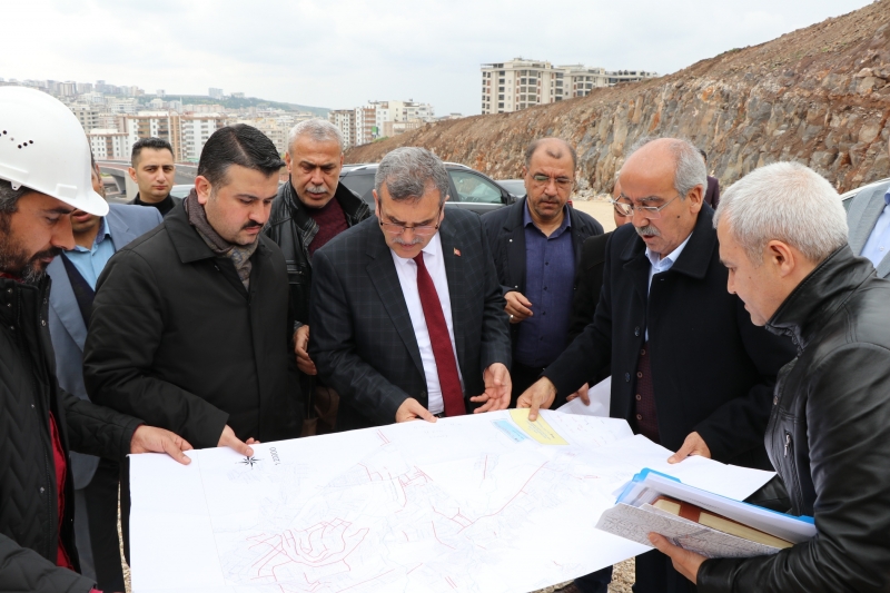 Başkan Beyazgül Bismillah Dedi Ve Çalışmalarna Başladı