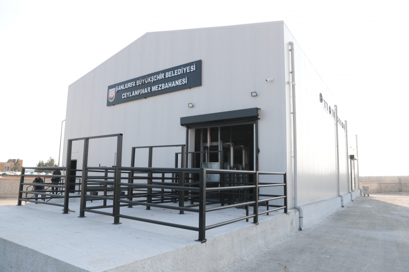 BAŞKAN BEYAZGÜL, ‘’CEYLANPINAR’A MODERN VE HİJYENİK MEZBAHA KAZANDIRDIK’’