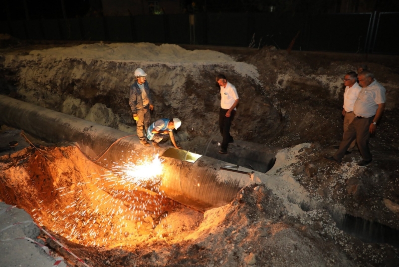 BAŞKAN BEYAZGÜL, “ÇOK KISA SÜREDE HANELERE SU VERİLECEK”