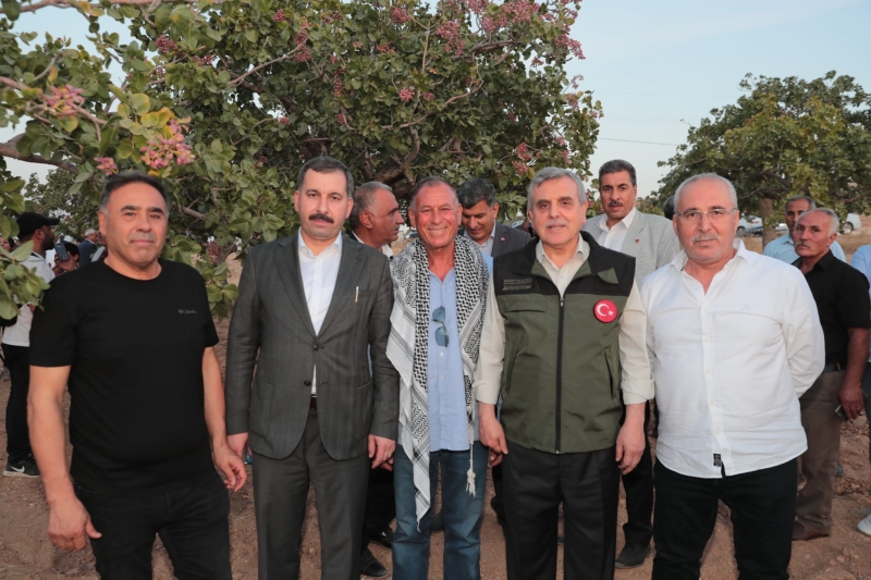 BAŞKAN BEYAZGÜL, “DÜNYA’DA FISTIĞIN MERKEZİ ŞANLIURFA’DIR”