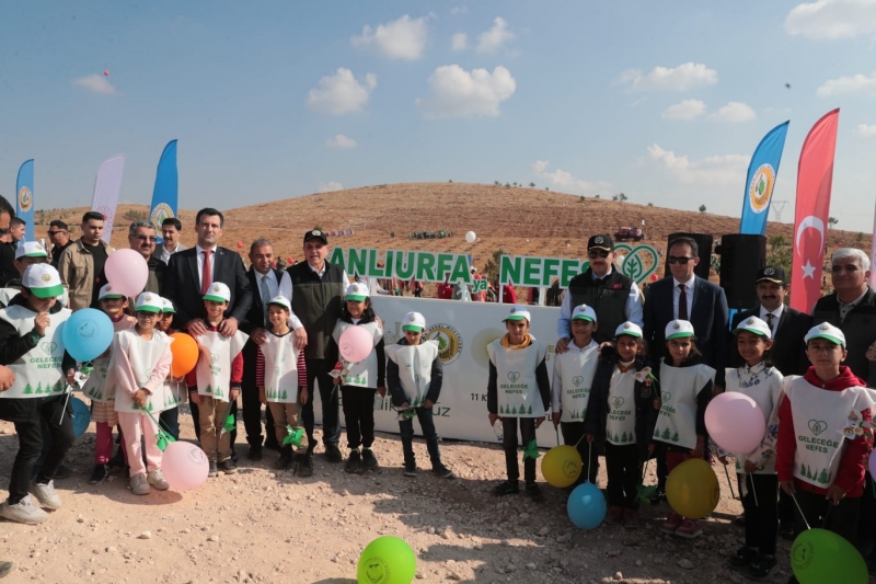 BAŞKAN BEYAZGÜL, “GELECEK NESİLLER İÇİN DAHA YEŞİL BİR ŞANLIURFA HAZIRLIYORUZ’’