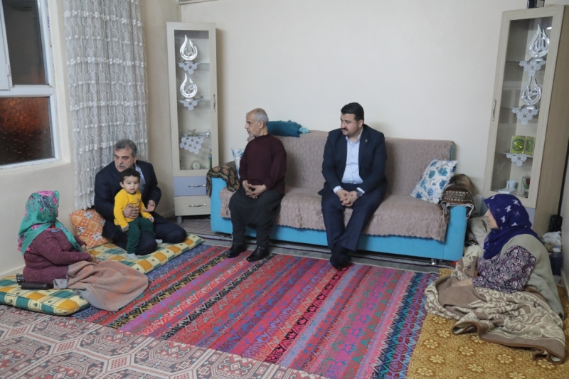 Başkan Beyazgül Hemşehrilerini Evlerinde Ziyaret Ediyor