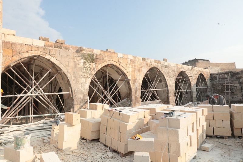 BAŞKAN BEYAZGÜL İLE BİR TARİHİ HAN DAHA TURİZME KAZANDIRILIYOR