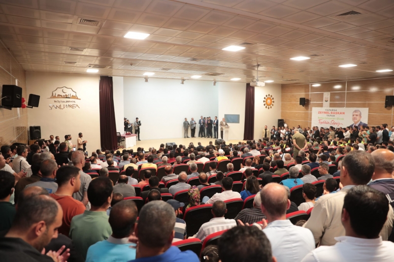 BAŞKAN BEYAZGÜL, ‘’İŞÇİ KARDEŞLERİMİZLE BİRLİKTE BİZ BÜYÜK BİR AİLEYİZ’’