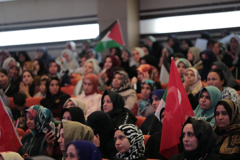 BAŞKAN BEYAZGÜL, “İSRAİL’İN OLDUĞU HİÇBİR YERDE HUZUR YOKTUR”