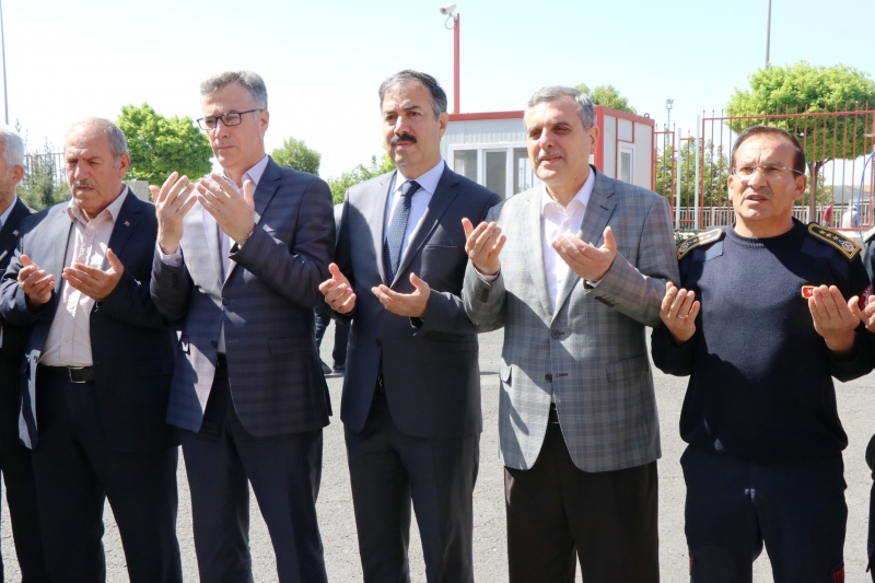 Başkan Beyazgül İtfaiyeci Duasına Katıldı