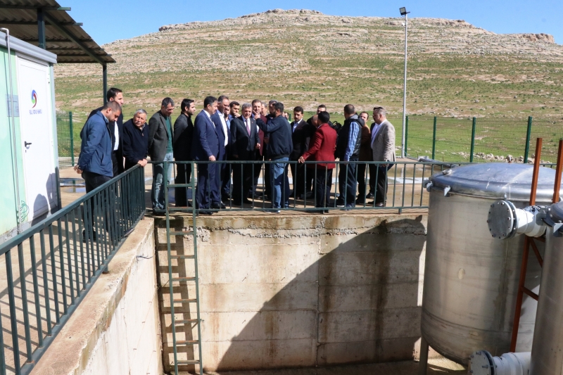 Başkan Beyazgül Katı Atık Tesislerinde İncelemelerde Bulundu