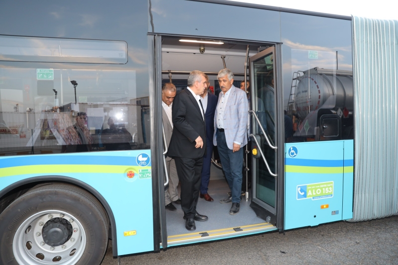 BAŞKAN BEYAZGÜL, ‘’KONFORLU ULAŞIM SAĞLIYORUZ’’