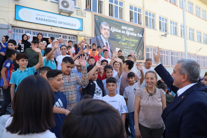 BAŞKAN BEYAZGÜL, ‘’ÖĞRENCİLERİN HEYECANINA ORTAK OLDUK’’