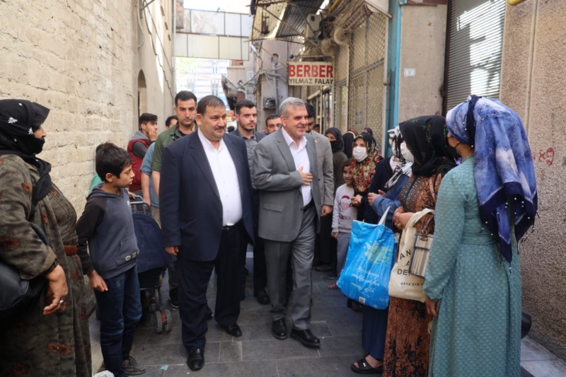 BAŞKAN BEYAZGÜL ŞANLIURFA AŞEVİNİ ZİYARET ETTİ