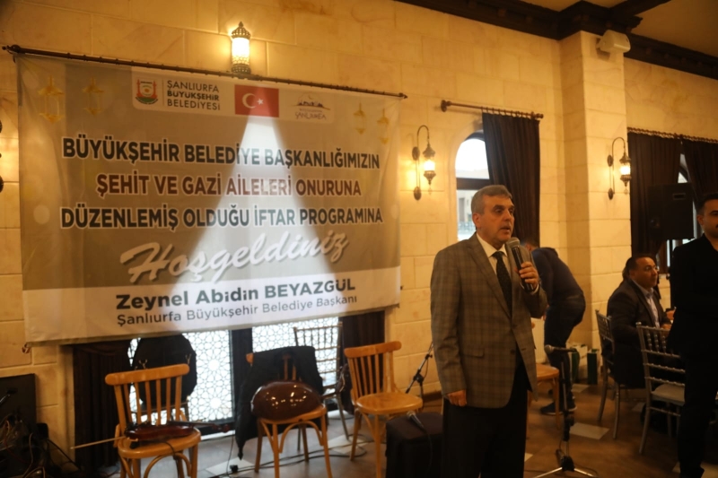 Başkan Beyazgül Şehit Ve Gazi Yakınları İle İftar Yaptı