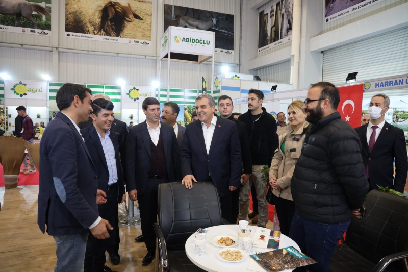 BAŞKAN BEYAZGÜL TARIM VE HAYVANCILIK FUARINI ZİYARET ETTİ